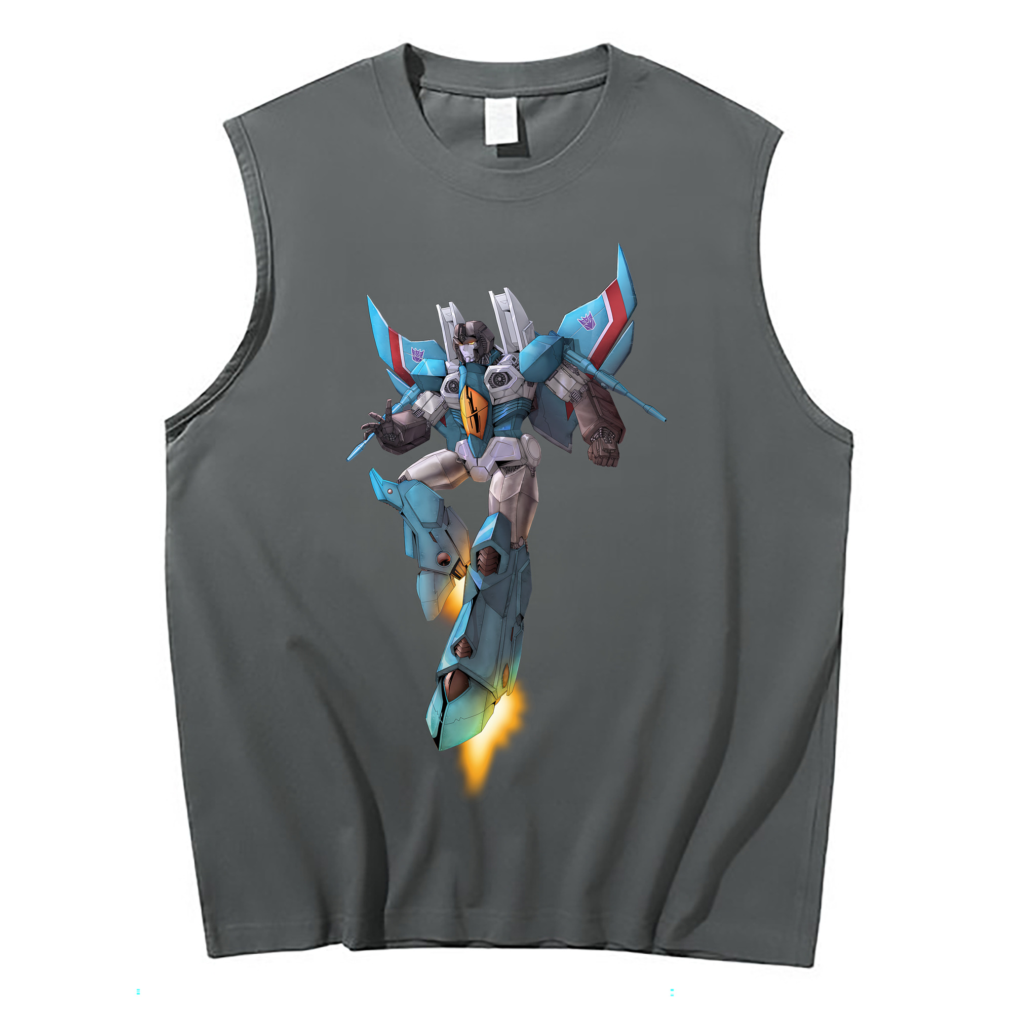 （画像用） Transformers トランスフォーマー コットン100％タンクトップ（フロントプリント）